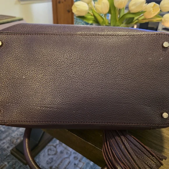 Kate Spade Satchel/Wallet (Deep Plum/Burgundy) - Picture 2 of 12